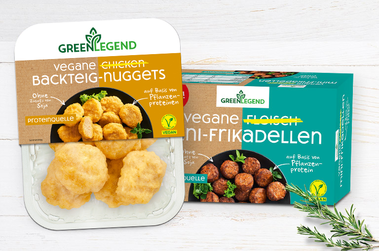 WIESENHOF Veggie Spezialitäten - Vegane Backteig-nuggets & mini Frikadellen
