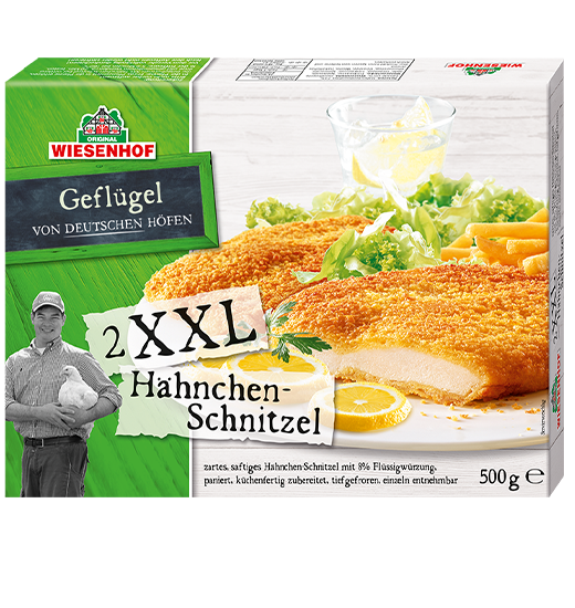2 XXL Hähnchen-Schnitzel