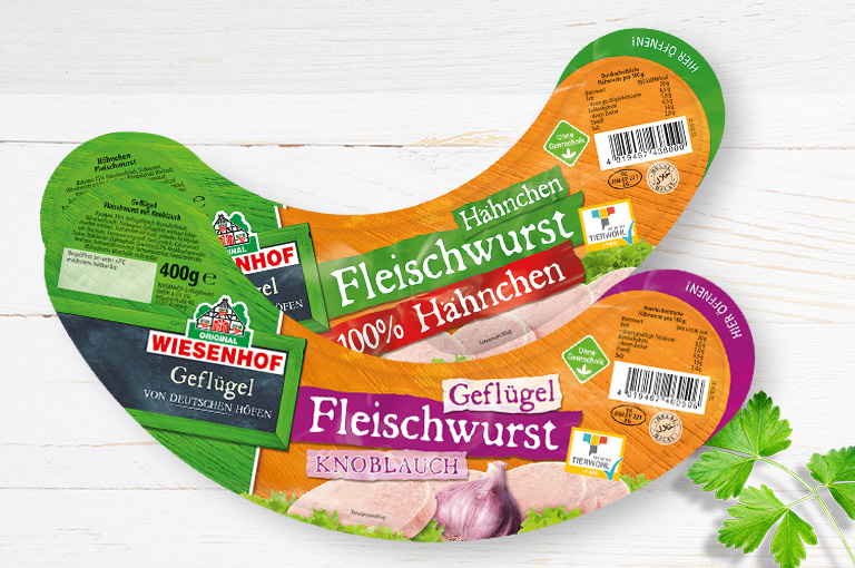 WIESENHOF Geflügel-Fleischwurst