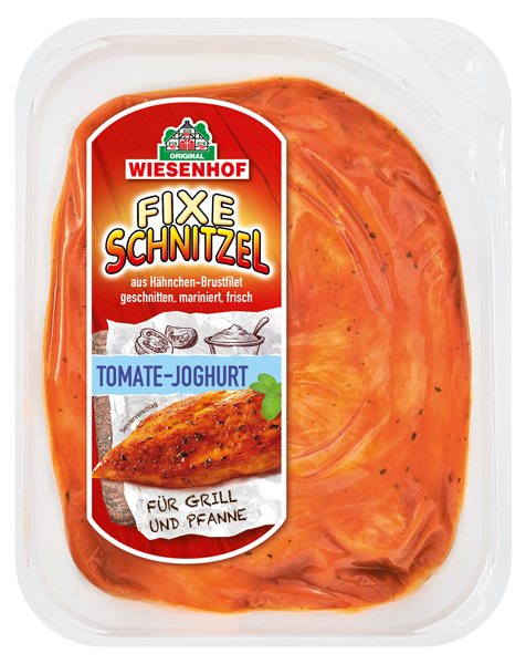 WIESENHOF Fixe Schnitzel Tomate-Joghurt