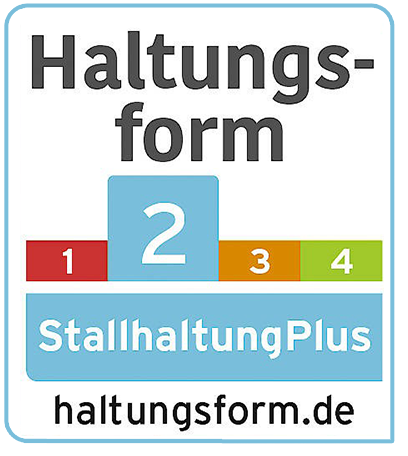 Label Haltungsform 2 / StallhaltungPlus